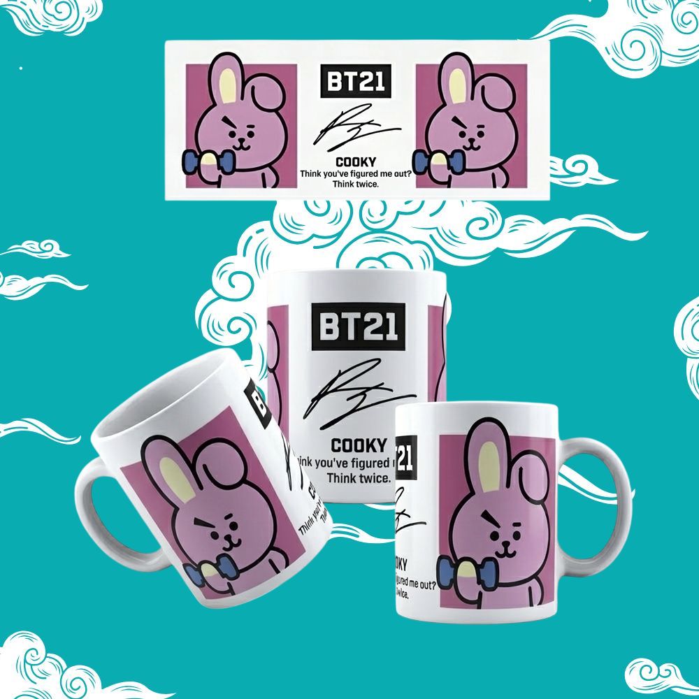 Taza BT21 - Cooky (Jungkook)