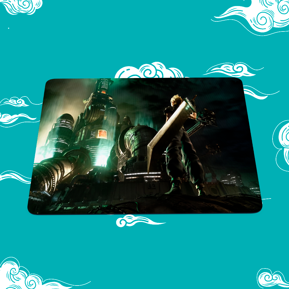 Mousepad Final Fantasy VII - Cloud Strife en Midgar
